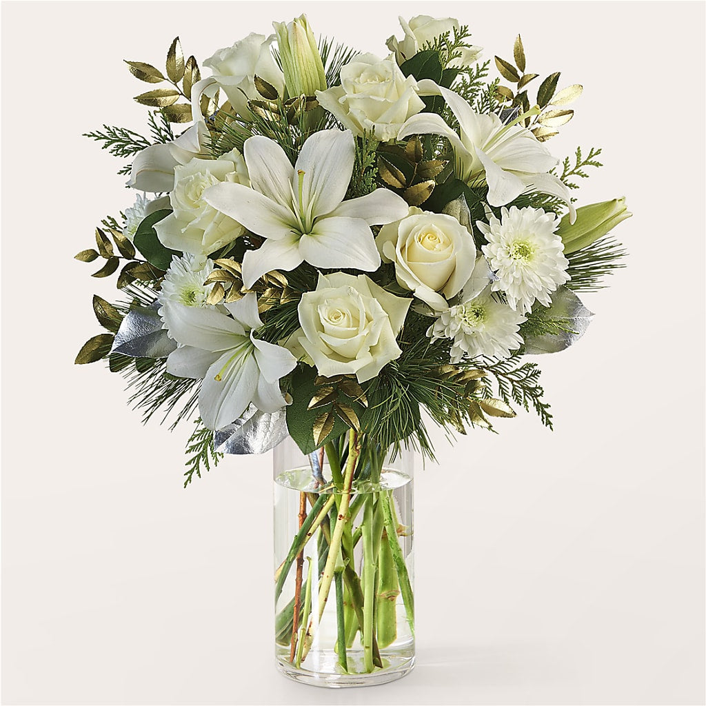 Wintry Mix Bouquet –  Flowers By Marianne, Salisbury MA