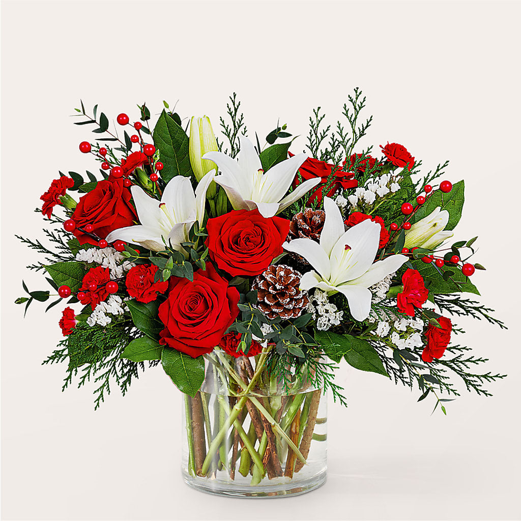 Best in Snow Bouquet –  Flowers By Marianne, Salisbury MA