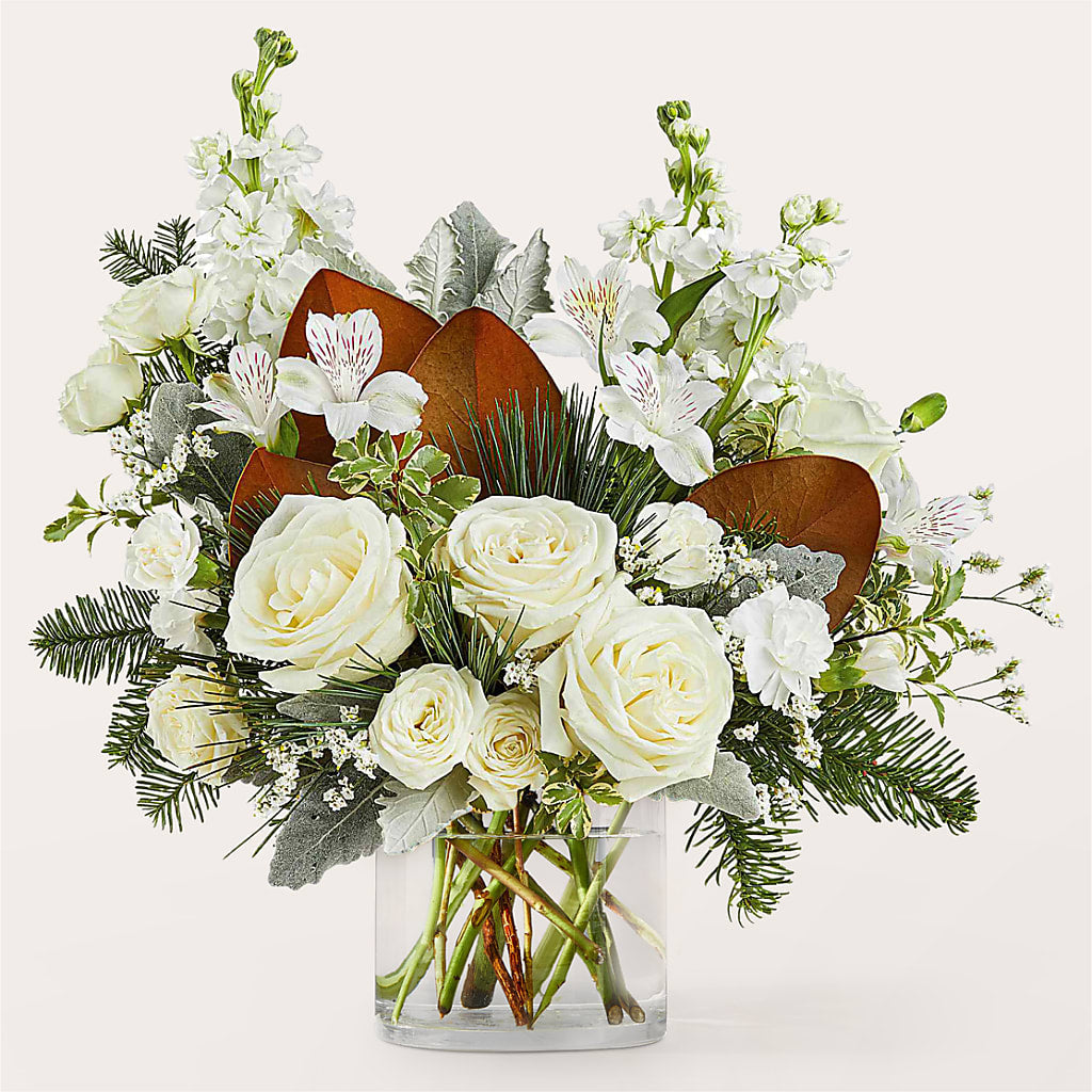 Fresh Snowfall Bouquet –  Flowers By Marianne, Salisbury MA
