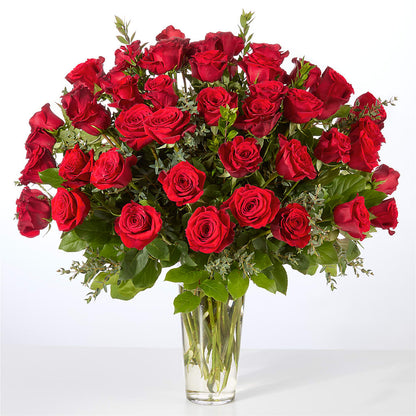 Forever Yours Fifty Stem Red Rose Bouquet –  Flowers By Marianne, Salisbury MA