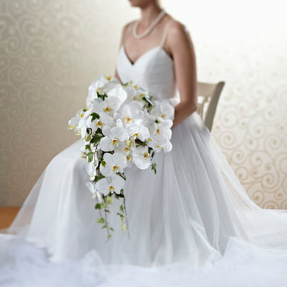 Classic White Bouquet –  Flowers By Marianne, Salisbury MA