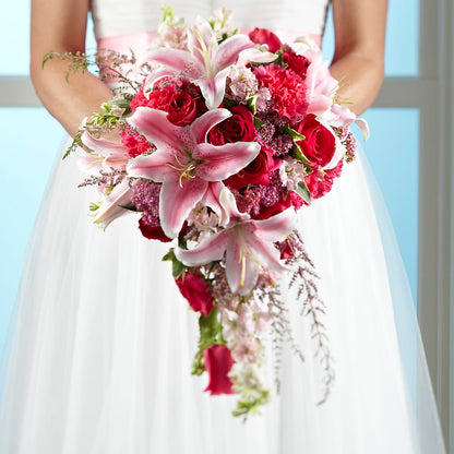Lily & Rose Bouquet –  Flowers By Marianne, Salisbury MA
