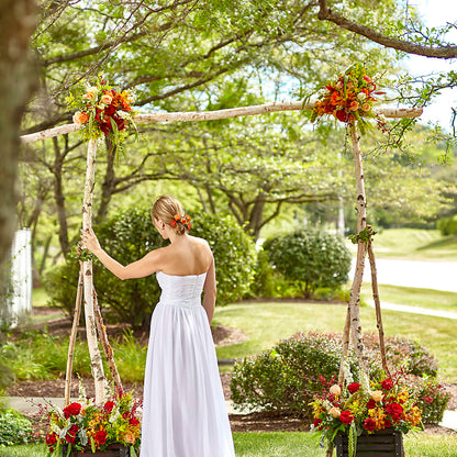 Arbor of Love Archway –  Flowers By Marianne, Salisbury MA