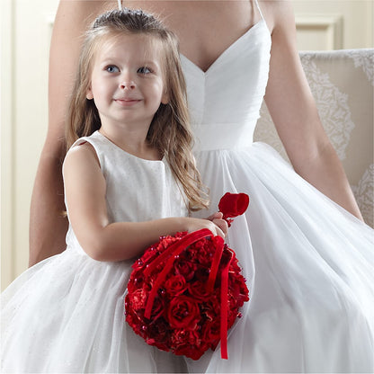 Pure at Heart Flower Girl Arrangement –  Flowers By Marianne, Salisbury MA